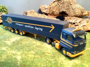Wiking Umbau LKW Lastzug Sattelzug Spedition ASG Scania 143 1:87 H0 - Bild 1 von 2