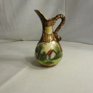 Deko KRUG - Castel or - handbemalt - BH - Belgien - EUC - Bild 1 von 6