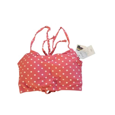 Top de bikini Time and Tru Small 4-6 rosa lunares Foto 1 de 4