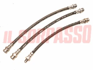 TUBI FRENO ANTERIORI + POSTERIORE FIAT 1300 1500 BERLINA - Picture 1 of 3