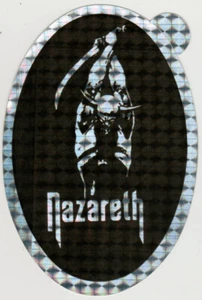 NAZARETH - Original - Aufkleber - 70er Jahre - Sticker - Reflektierend - A - Picture 1 of 1