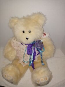 Cartier Bear Company Limited Edition Of 100 Made Bloomy White Bear 16" USA 1984