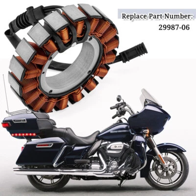 50 Amp Stator Coil for Harley Electra Glide Ultra Classic FLHTCU 06-14 29987-06 - Image 1 of 4
