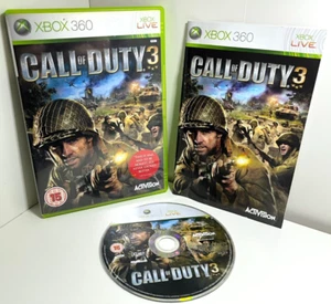 *CASI NUEVO * (XBOX 360) Call of Duty 3 - Envío el mismo día - PAL del Reino Unido - Imagen 1 de 2