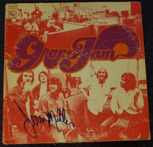 MOBY GRAPE SIGNED JERRY MILLER RECORD "GRAPE JAM" 1968 VINYL X RARE! PROOF L@@K - Picture 1 of 3