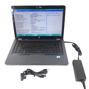 HP G62 15.5" Notebook i3 M370 4GB 500GB Boot/BIOS No OS W/CAM H3250 - Picture 1 of 14