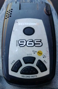 Beltronics Vector 955 Radar Detector UNTESTED! Sold For Parts Or Repairs  - Picture 1 of 9