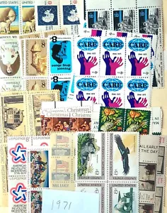 1971 - Choose from ALL Zip & Mail Early Commemorative Blocks! MNH US Stamps! - Picture 1 of 39