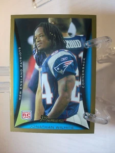 Tarjeta de fútbol americano Bowman Gold 2008 #143 Jonathan Wilhite (93843) - Imagen 1 de 2