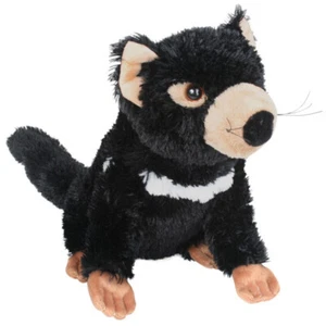 Juguete de peluche suave animal de peluche del diablo de Tasmania 9"/23cm NUEVO ""Rosco"" peluche de visón - Imagen 1 de 3