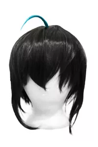 Peluca de pico sintético de cabello de 4"" Ahoge accesorio azul turquesa - Imagen 1 de 3