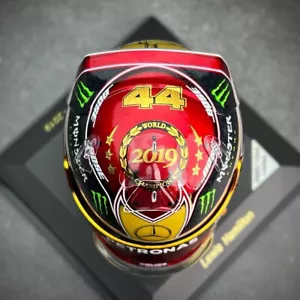 Casco Spark 1/5 replica Mercedes-AMG F1 Team Lewis Hamilton Abu Dhabi GP 2019 - Foto 1 di 9