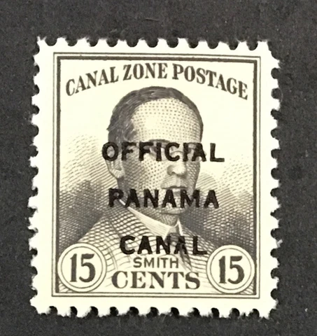 Canal Zone  1941 VF-XF MLH Sc#O5 Official (W40) Cover