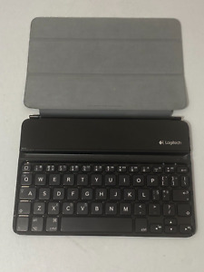 Dark Grey Ultrathin Keyboard Mini Folio Case for iPad Mini 2/3 Logitech #RACharity item