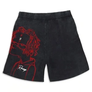 Revenge Trippie Redd Bart schwarze Herrenshorts Größe S-L - Bild 1 von 19
