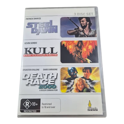 Steel Dawn / Kull The Conqueror / Death Race 2000 - DVD All Regions (Umbrella) - Image 1 of 3