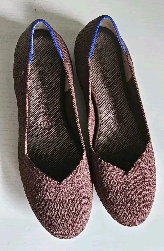 Women's Rothy's Marigold Flat Slip-On Loafers 10 Round Toe Stretch Ballet Light - Image 1 of 4