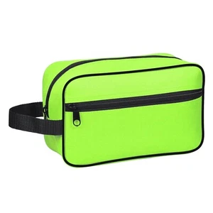 Bolsa de cosméticos de viaje bolsa de inodoro bolsa de lavado bolsa de viaje bolso de aseo estuche verde - Imagen 1 de 1