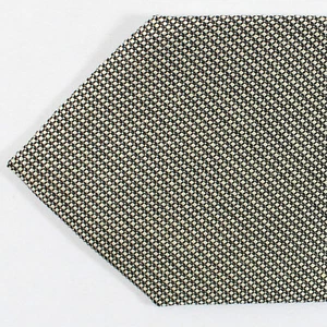 100% New Tom Ford Tie Black Silver Necktie Silk Linen 220290 - Picture 1 of 4