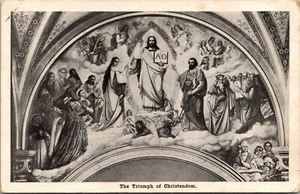 The triumph of Christendom WHITE BORDER POSTCARD D1 - Picture 1 of 2