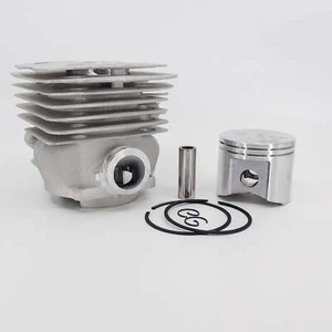 THE DUKE'S HARD CHROME CYLINDER KIT FITS HUSQVARNA 385 390XP 55MM - Picture 1 of 6