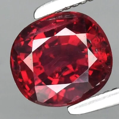 1,12 kt 6 x 5,5 mm Kissen natürlicher lila roter Spinell Edelstein, Myanmar - Bild 1 von 4