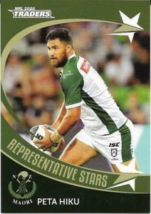 2020 Nrl Traders Representative Stars (RS50) Peta HIKU Maori All Stars - Picture 1 of 1
