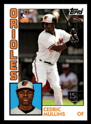 2019 Topps #84R-CM Cedric Mullins 1984 150th Anniversary/150 - Image 1 of 2