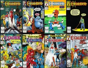 Excalibur Comic Lot 1-26, 31, 50 X-Men Kitty Pryde Phoenix Capt. Großbritannien Marvel  - Bild 1 von 5