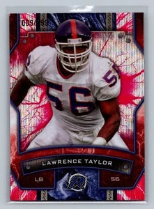 2024 Topps Resurgence Lawrence Taylor #71 Crimson Surge #009/199 New York Giants - Foto 1 di 2