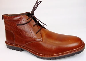 Crown Vintage CR-Renton Chukka Boot Brown/ Tan Leather Men's Size 12.0 M, - Picture 1 of 14