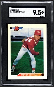 1992 Bowman Trevor Hoffman #11 RC SGC 9.5 - Picture 1 of 2