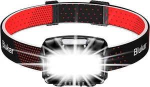 Blukar LED Stirnlampe Wiederaufladbar - Mit 8 Lichtmodi, Sensor und Rotlicht-NEU - Bild 1 von 5