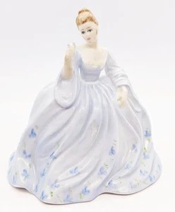 Coalport Bone China - Inglaterra - Figura Dama - Junio - Imagen 1 de 5