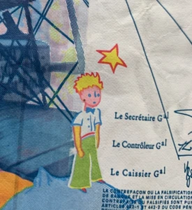 The Little Prince Note FRANCE French 50 Francs 1990's Banknote European Currency - Picture 1 of 5