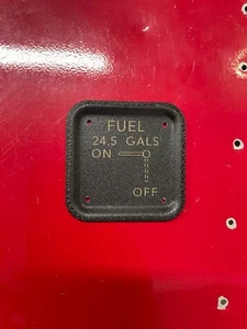 FUEL SELECTOR PLATE , P/N SK0410218-1 , SK0410218-10 - Picture 1 of 6