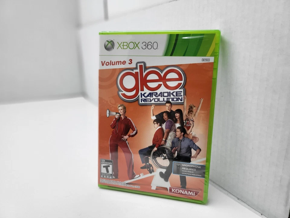 MINT NEW FACTORY SEALED XBOX 360 GLEE KARAOKE REVOLUTION GAME (REQUIRES MIC) O17 - Image 1 of 4