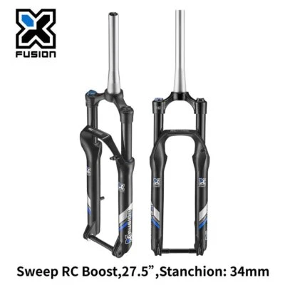 Horquilla MTB XFusion Sweep Boost RC, 27,5", 15x110 mm Boost, envío gratuito 160 mm Foto 1 de 4