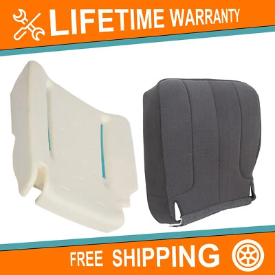 For 2002-2005 Dodge Ram SLT ST 1500 2500 Driver Bottom Seat Cover & Foam Cushion - Image 1 of 4