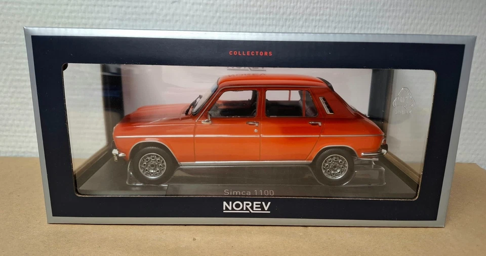 Simca 1100 TI 1974 1/18 Norev nuova scatola originale - Immagine 1 di 1