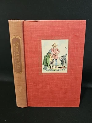 Grimm’s Fairy Tales 1945 Grosset & Dunlap Illustrated Vintage Hardcover Book - image 1 of 4