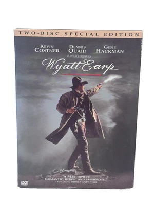 Wyatt Earp (DVD, 2004, 2-Disc Set) Special Edition - Kevin Costner & Gene Hackma - Image 1 of 4