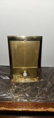 M&S SYSTEMS D3B Antique GOLD wall Type Door Speaker With White Bell Button - Image 1 of 3