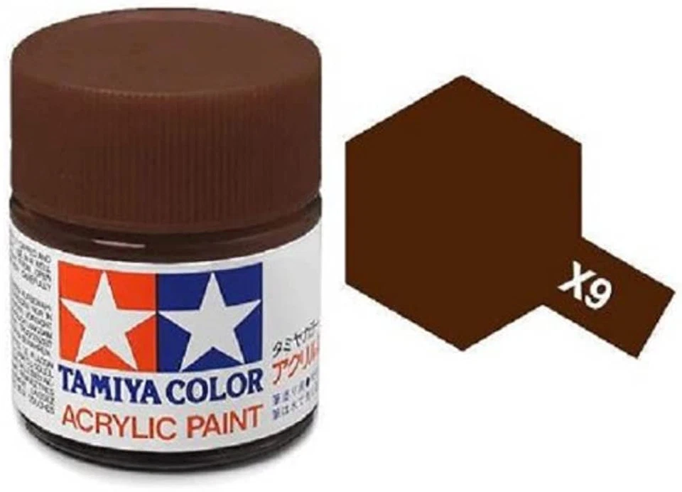 TAMIYA TAM81009 Acrylic X9 Gloss Brown - Image 1 of 1