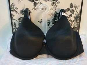 Victoria Secret Lightly Lined Full-Coverage Bra 40DD Black (60037) - Picture 1 of 9