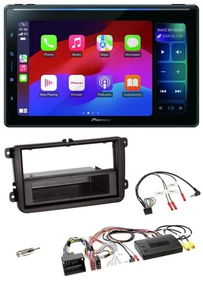 Pioneer Bluetooth DAB Lenkrad USB Autoradio für VW T5 Golf Tiguan Touran 2009-20 - Bild 1 von 4