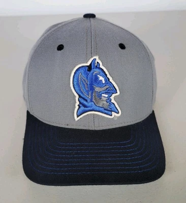 Duke Blue Devils Fitted Hat Cap Zephyr NCAA Sz 7 1/2 Wool Blend Gray Black - Image 1 of 4