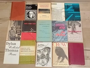 Poetry Lot 15 Books Contemporary Modern Classic Mix Thomas/Hughes/o'neill) - Imagen 1 de 4