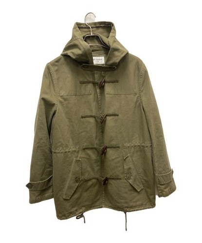 SAINT LAURENT (YSL) Cappotto corto borsone taglia L lana naturale uomo