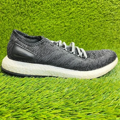Adidas PureBoost Para Hombres Talla 12 Núcleo Negro Blanco Zapatos Atléticos para Caminar Tenis Foto 1 de 4